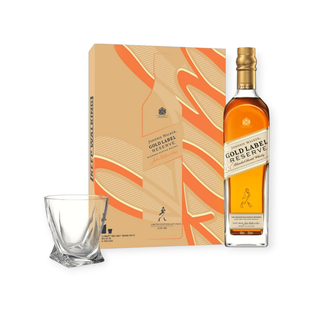 Johnnie Walker Gold Label Reserve with Rock Glass(750ml)