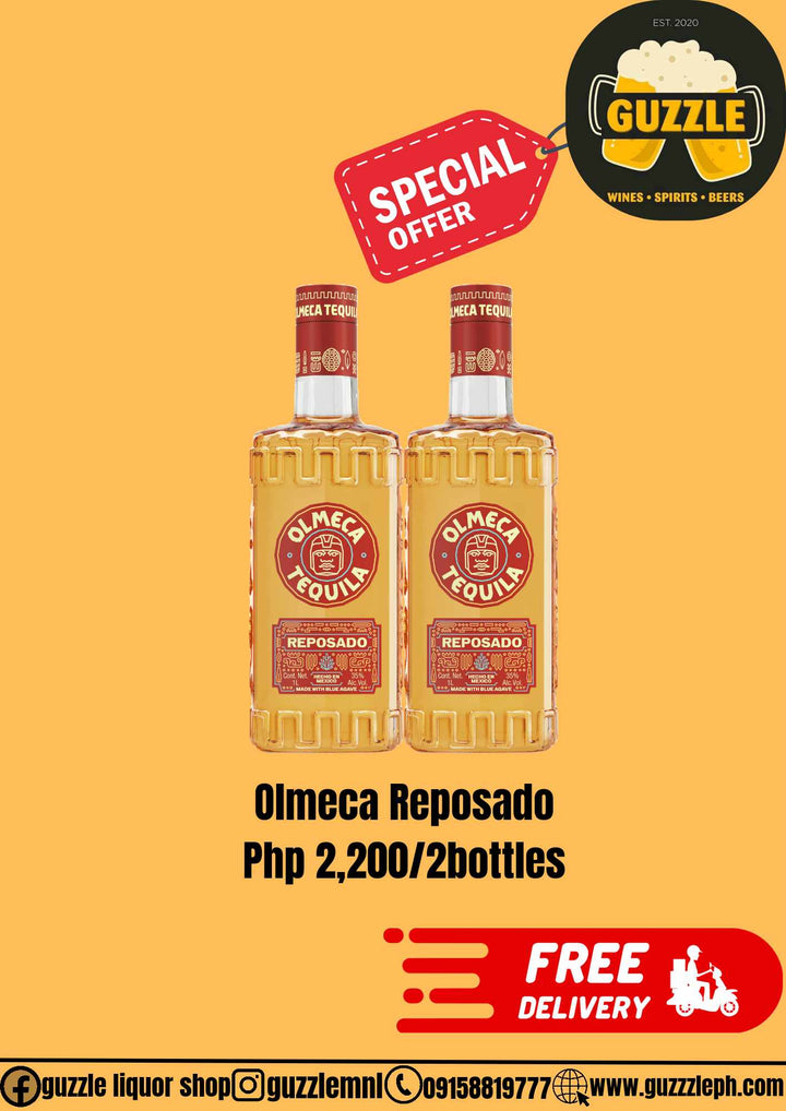 Promo Olmeca 2 bottles