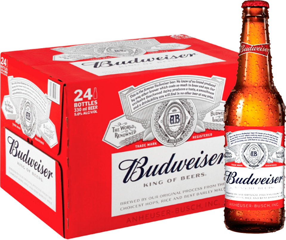 Budweiser (330ml / 24 bottles)