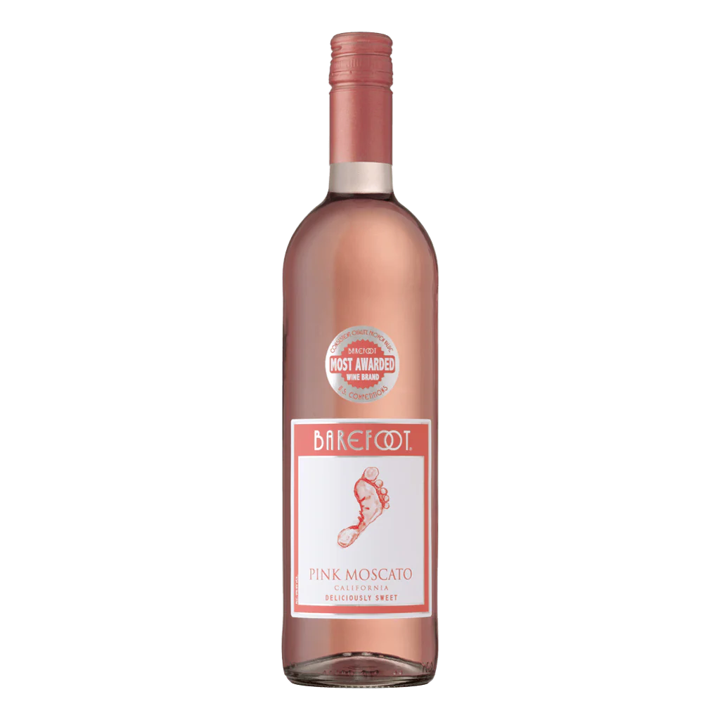 Barefoot Pink Moscato (750mL)