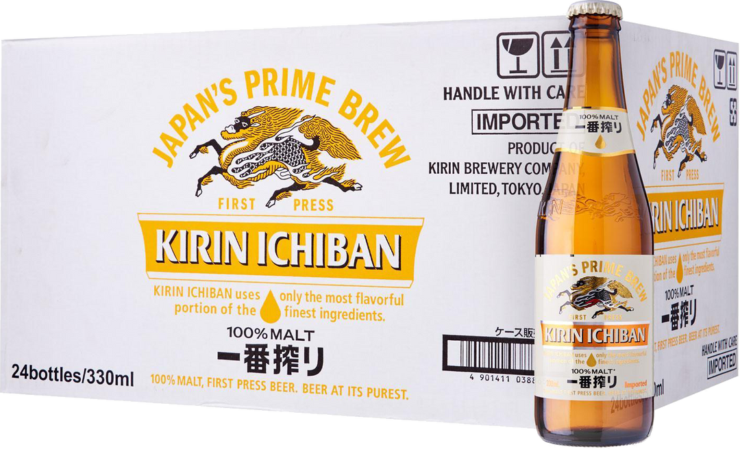 Kirin Ichiban (330ml / 24 Bottles)