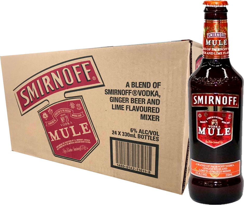 Smirnoff Mule (330ml / 24 Bottles)