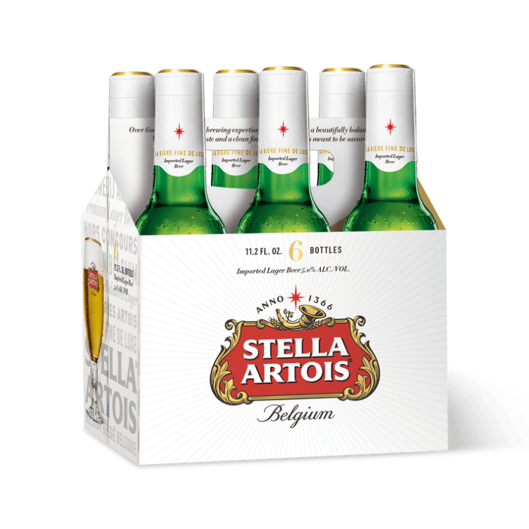 Stella Artois (330ml / 6 Bottles)