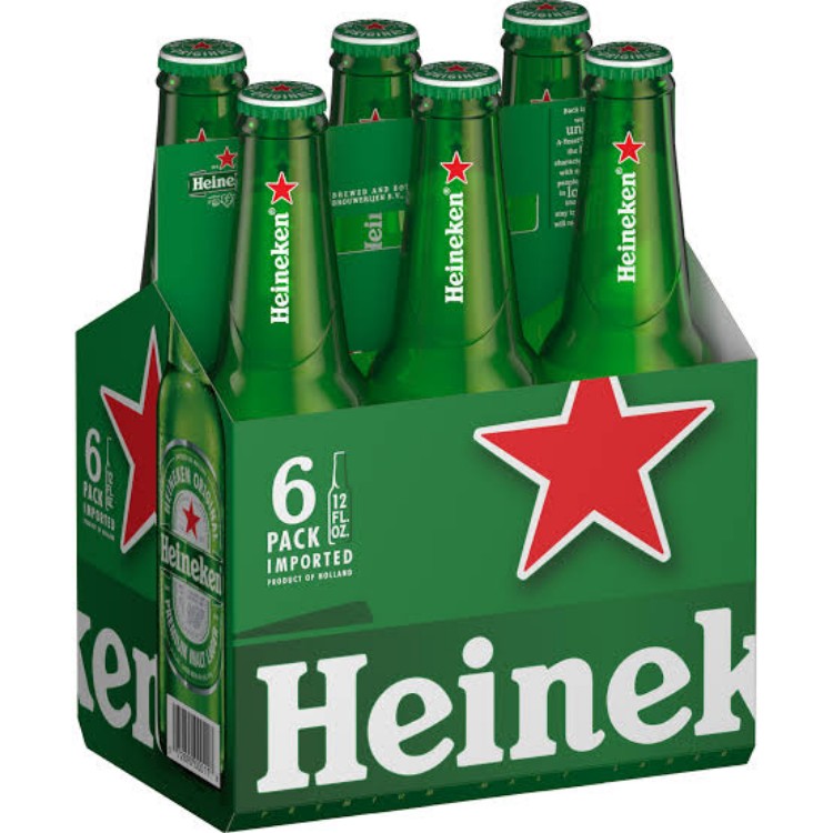 Heineken (330 ml / 6 Bottles)