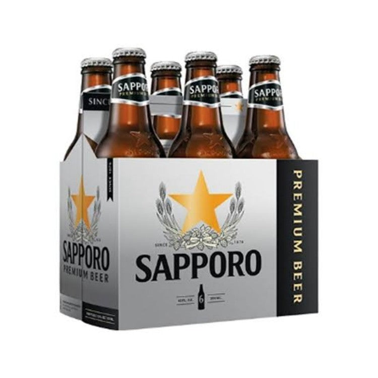 Sapporo (330ml / 6 Bottles)