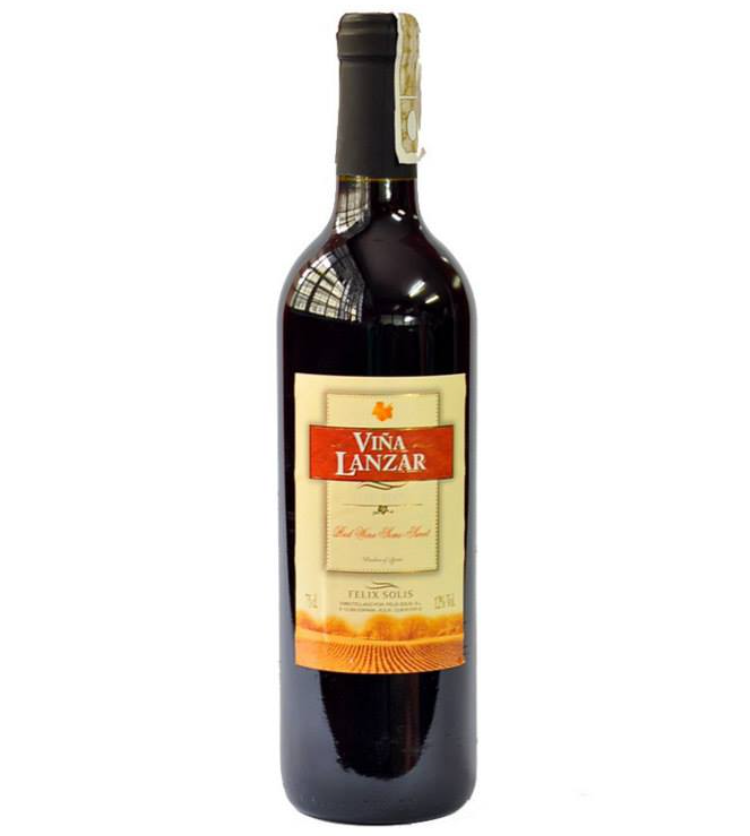 Vina Lanzar Semi-Sweet Red (750ml)